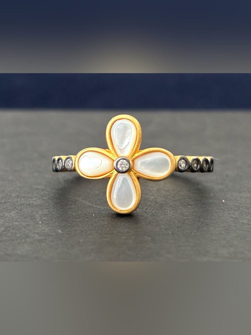 Freida Rothman Ring Sz 7.5 - Picture 2 of 8